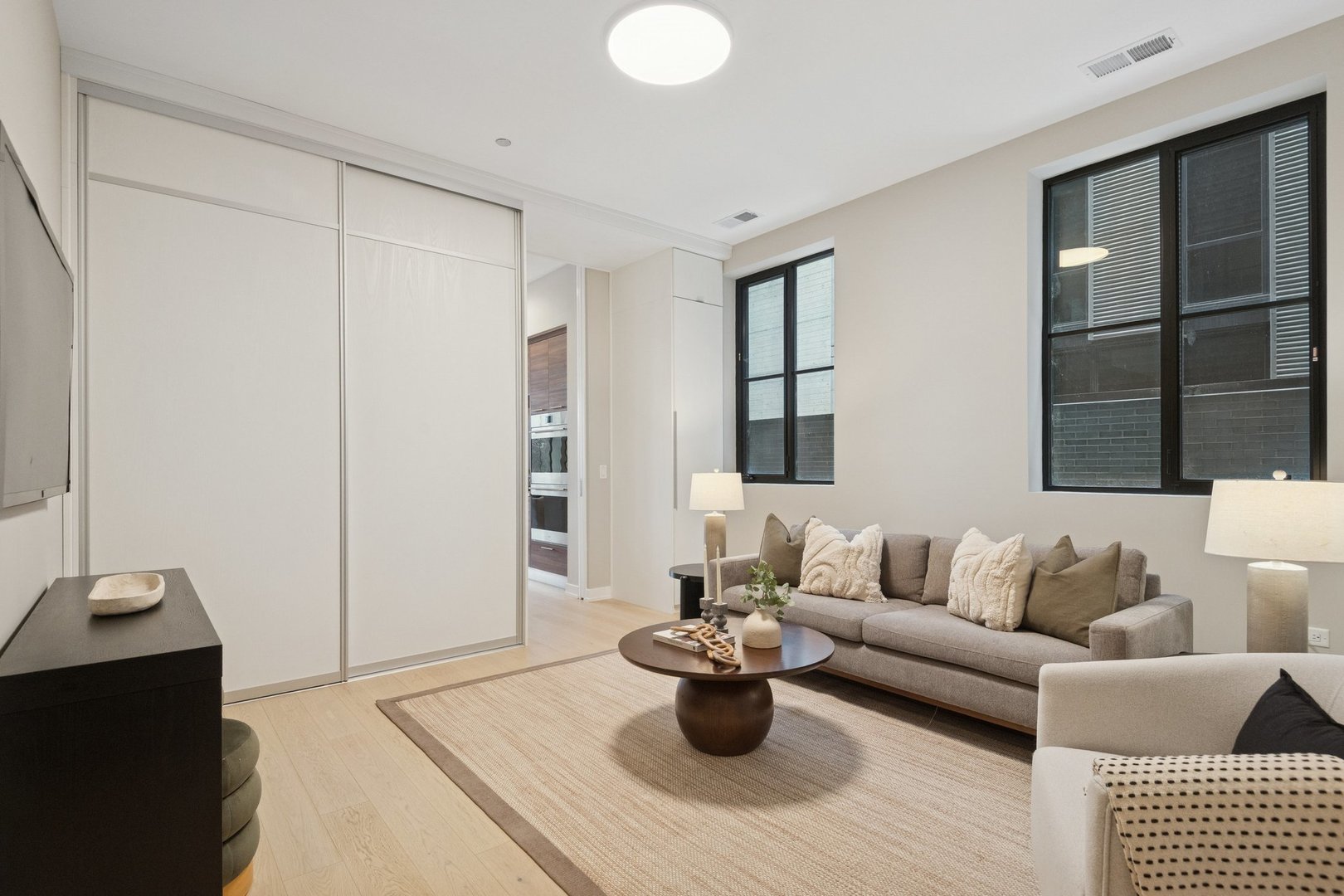 123 South Peoria Street, Unit P2 Chicago, IL 60607 - Photo 20 of 50 a living room with furniture and a window