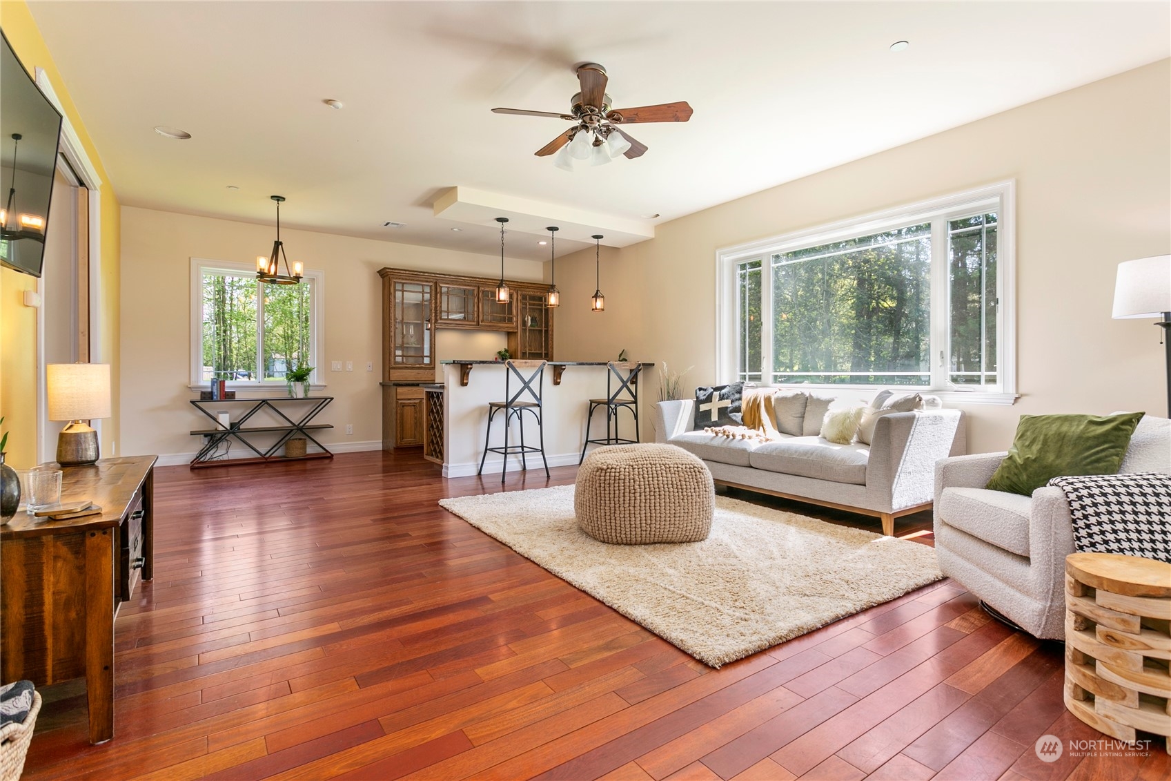 6082 Old Guide Road Bellingham, WA 98226 - Photo 14 of 39 a living room with furniture and a large window