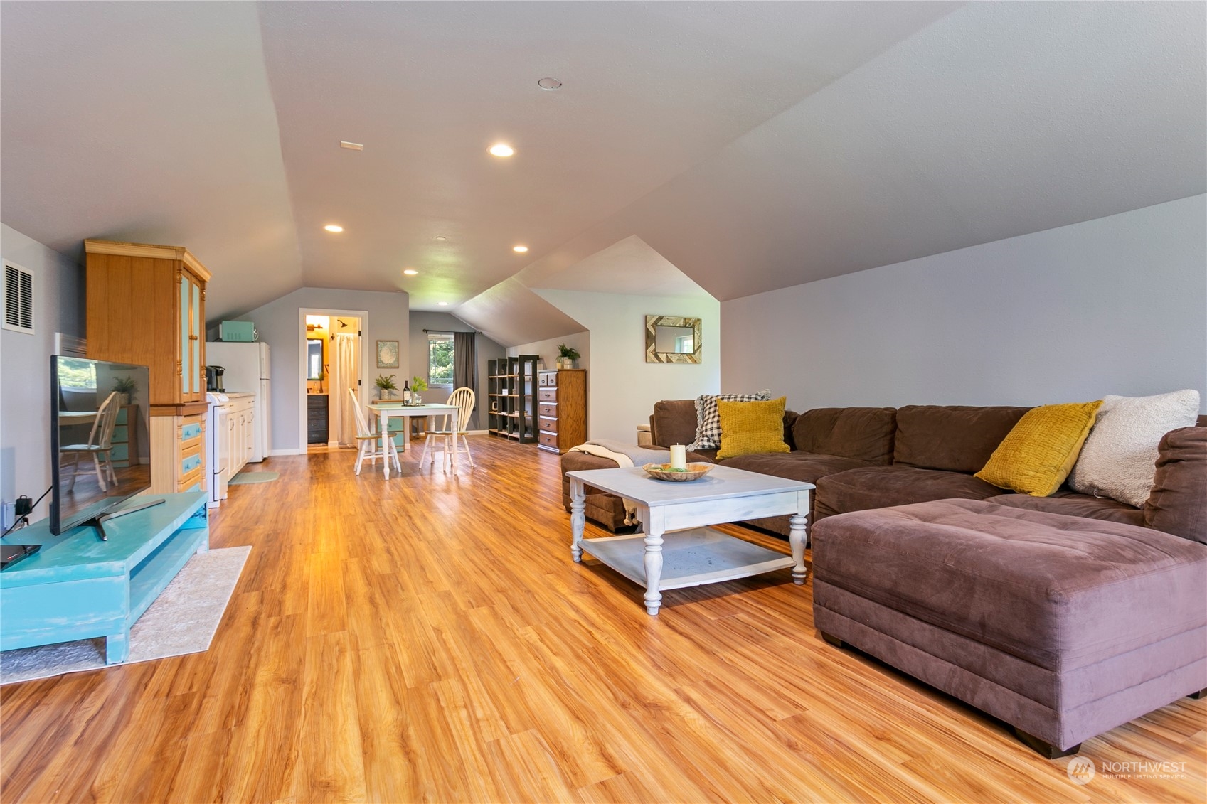 6082 Old Guide Road Bellingham, WA 98226 - Photo 28 of 39 a living room with furniture and a wooden floor