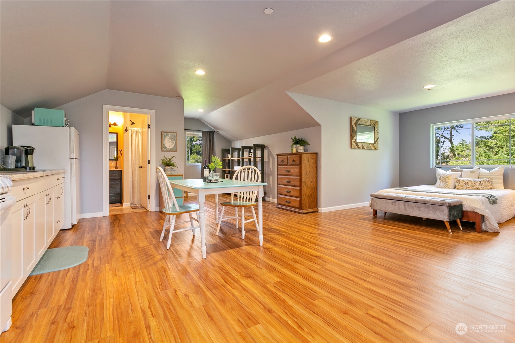 6082 Old Guide Road Bellingham, WA 98226 - Photo 29 of 39 a living room with furniture and a wooden floor