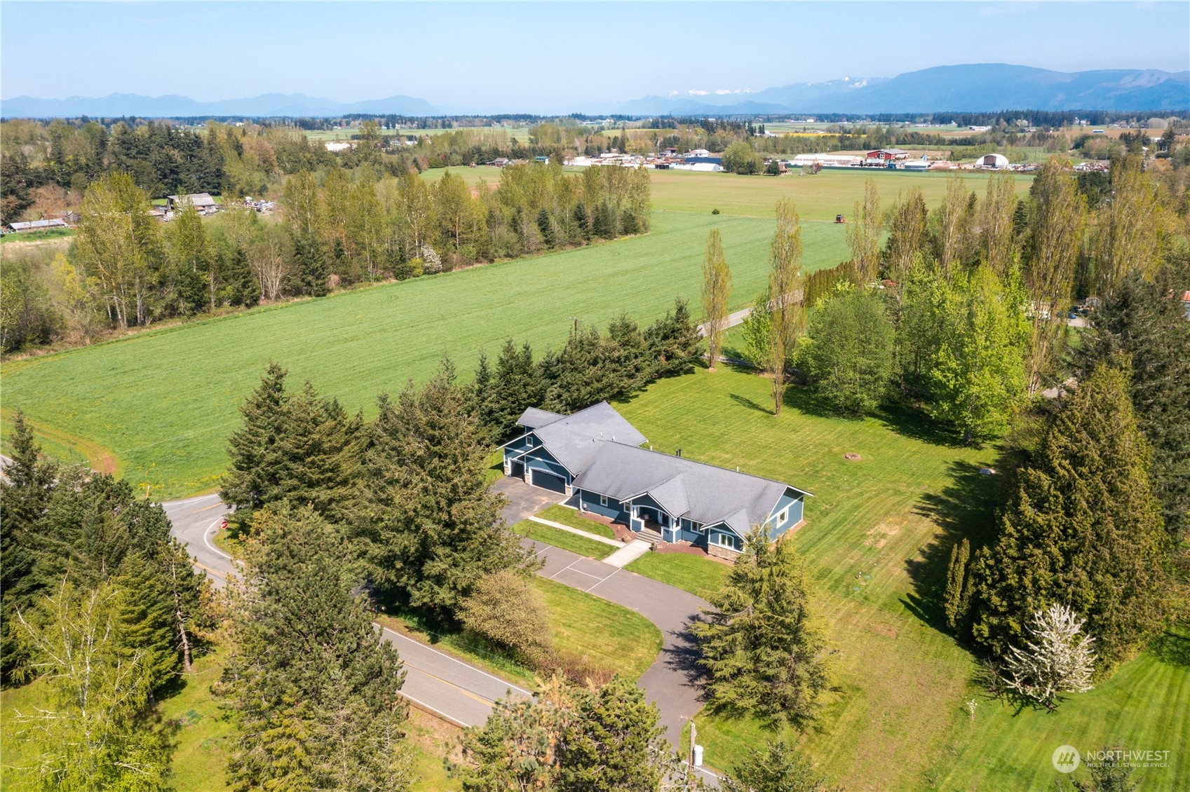 6082 Old Guide Road Bellingham, WA 98226 - Photo 39 of 39 a view of a lake with a mountain