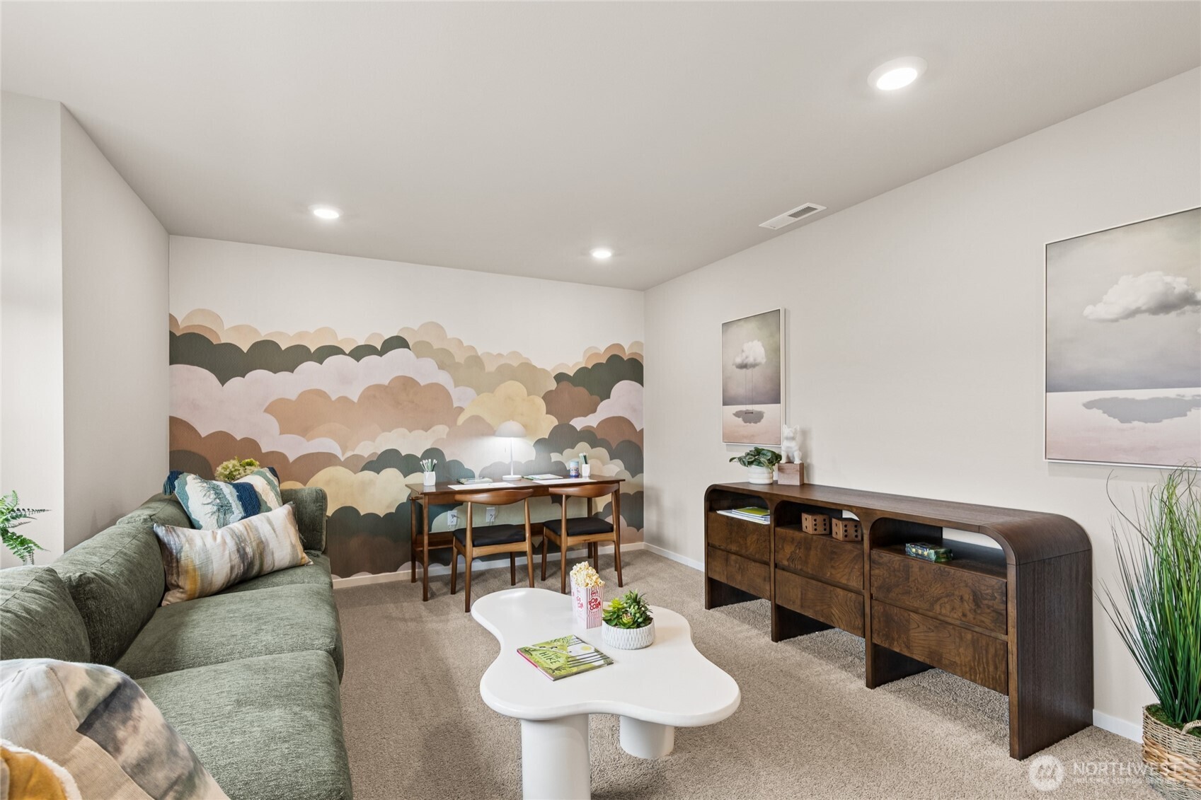 536 Wall Street, Unit 33 Buckley, WA 98321 - Photo 25 of 40 a living room with furniture and wooden floor