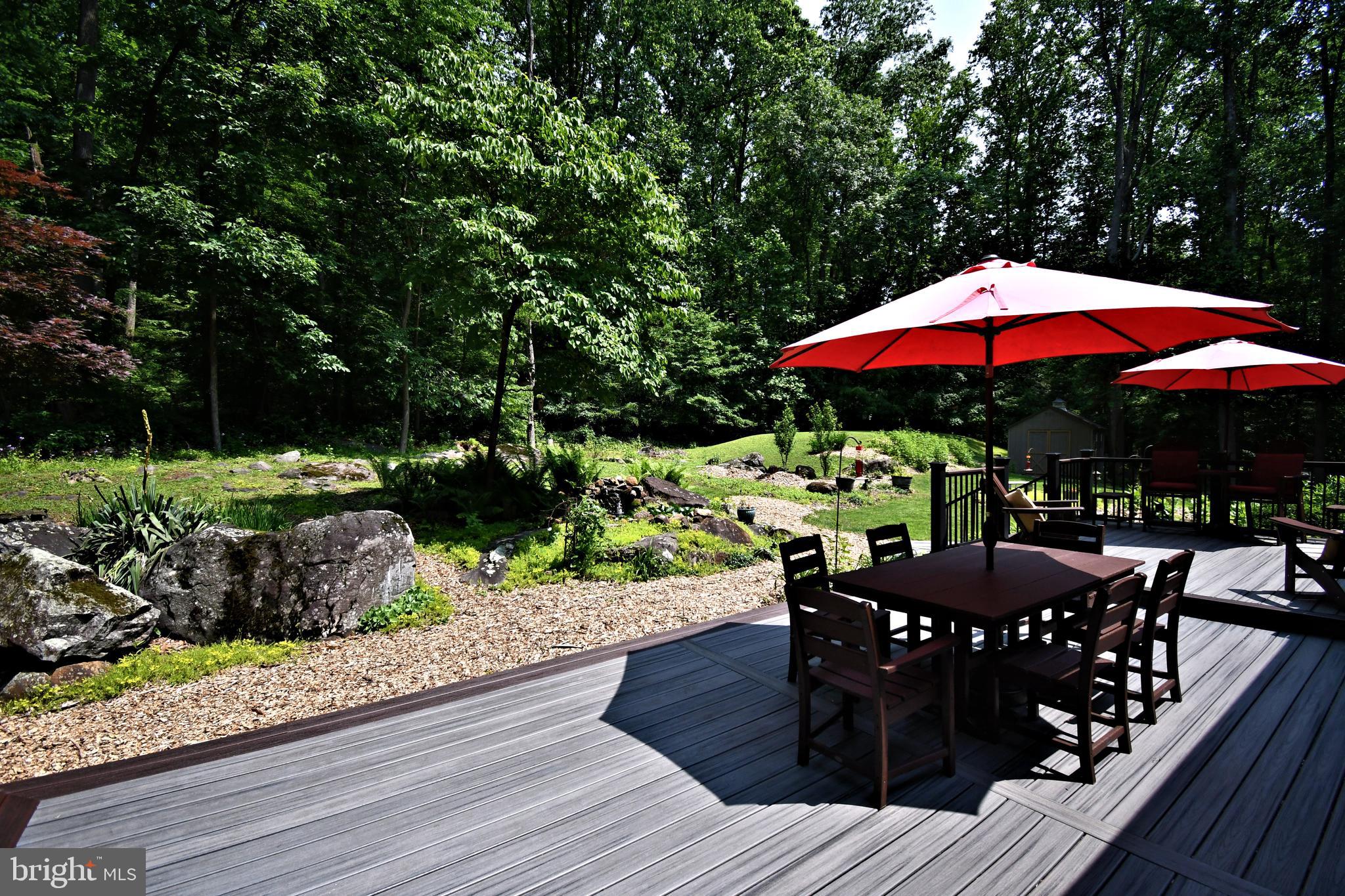 2415 Schaffer Road Pottstown, PA 19464 - Photo 75 of 93 a view of balcony with outdoor seating and wooden floor