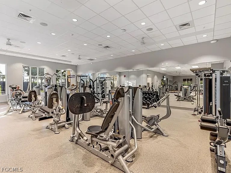 12804 Epping Way Fort Myers, FL 33913 - Photo 40 of 40 a view of a room with gym equipment