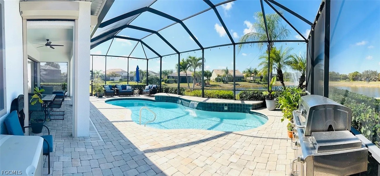 12804 Epping Way Fort Myers, FL 33913 - Photo 8 of 15 a view of yard with patio