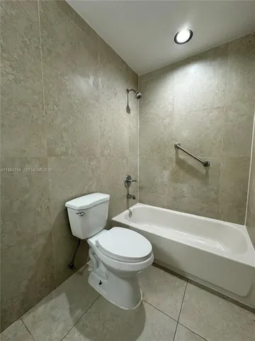 a bathroom with a tub