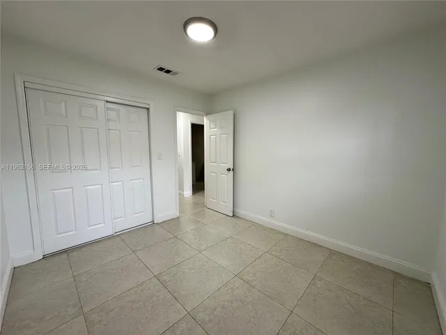 a close view of closet