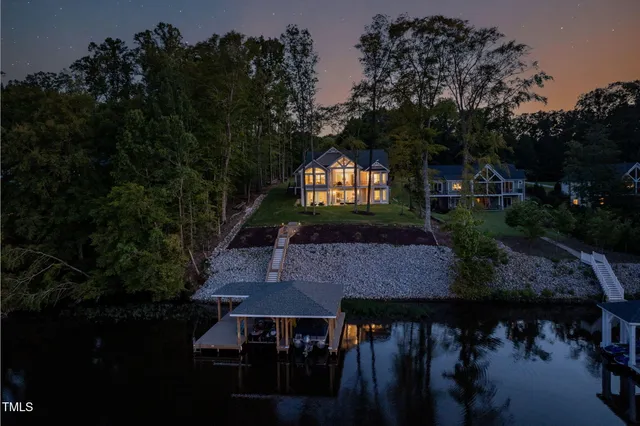 a view of outdoor space with seating area