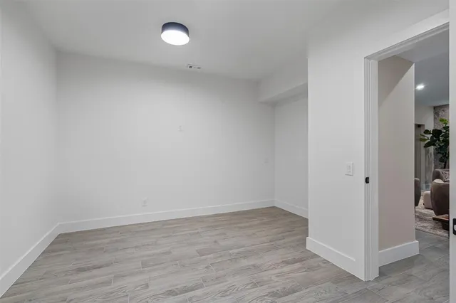 wooden floor in an empty room