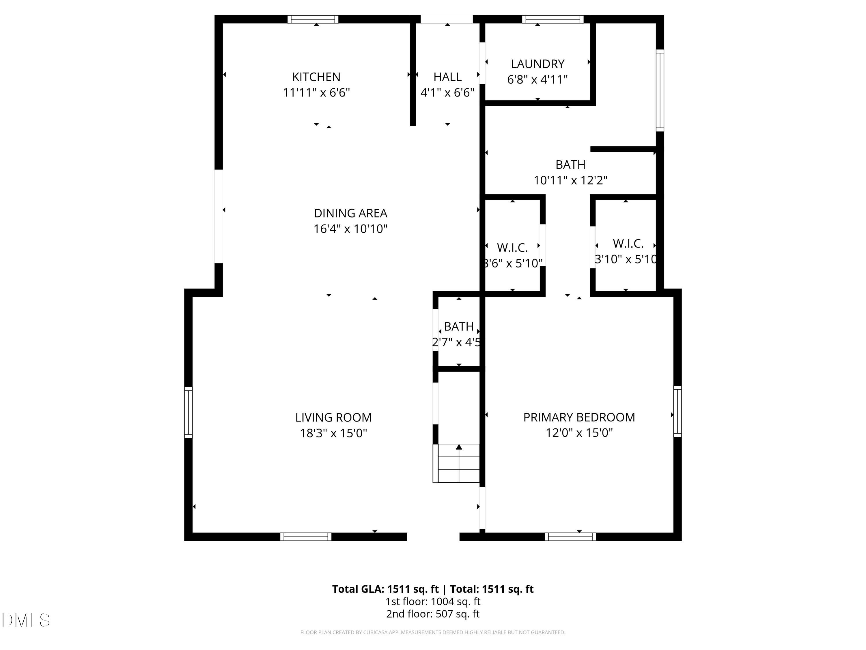 106 West Graham Street Mebane, NC 27302 - Photo 31 of 32 1-Floorplan_1