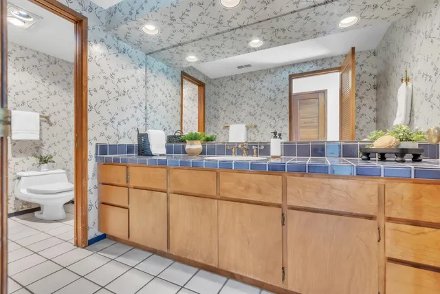 a view of outdoor space and deck