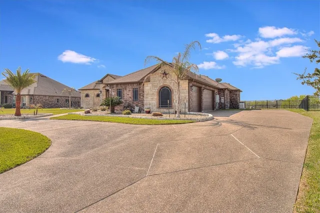 a view of a door of a house