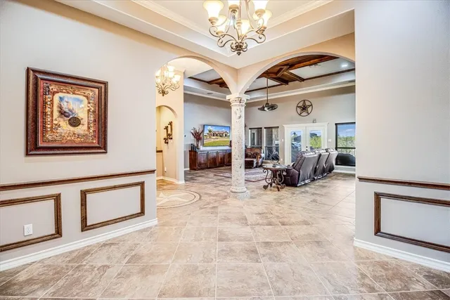 a kitchen with stainless steel appliances granite countertop a stove and cabinets