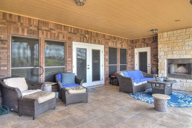 a view of an ocean and beach