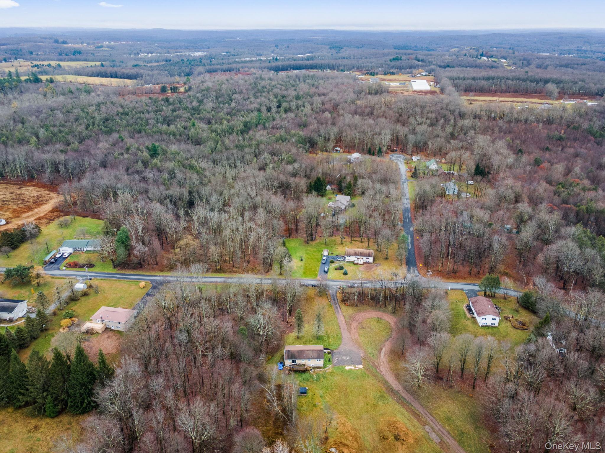 178 Bowers Road Loch Sheldrake, NY 12759 - Photo 35 of 47 an aerial view of a house with a yard