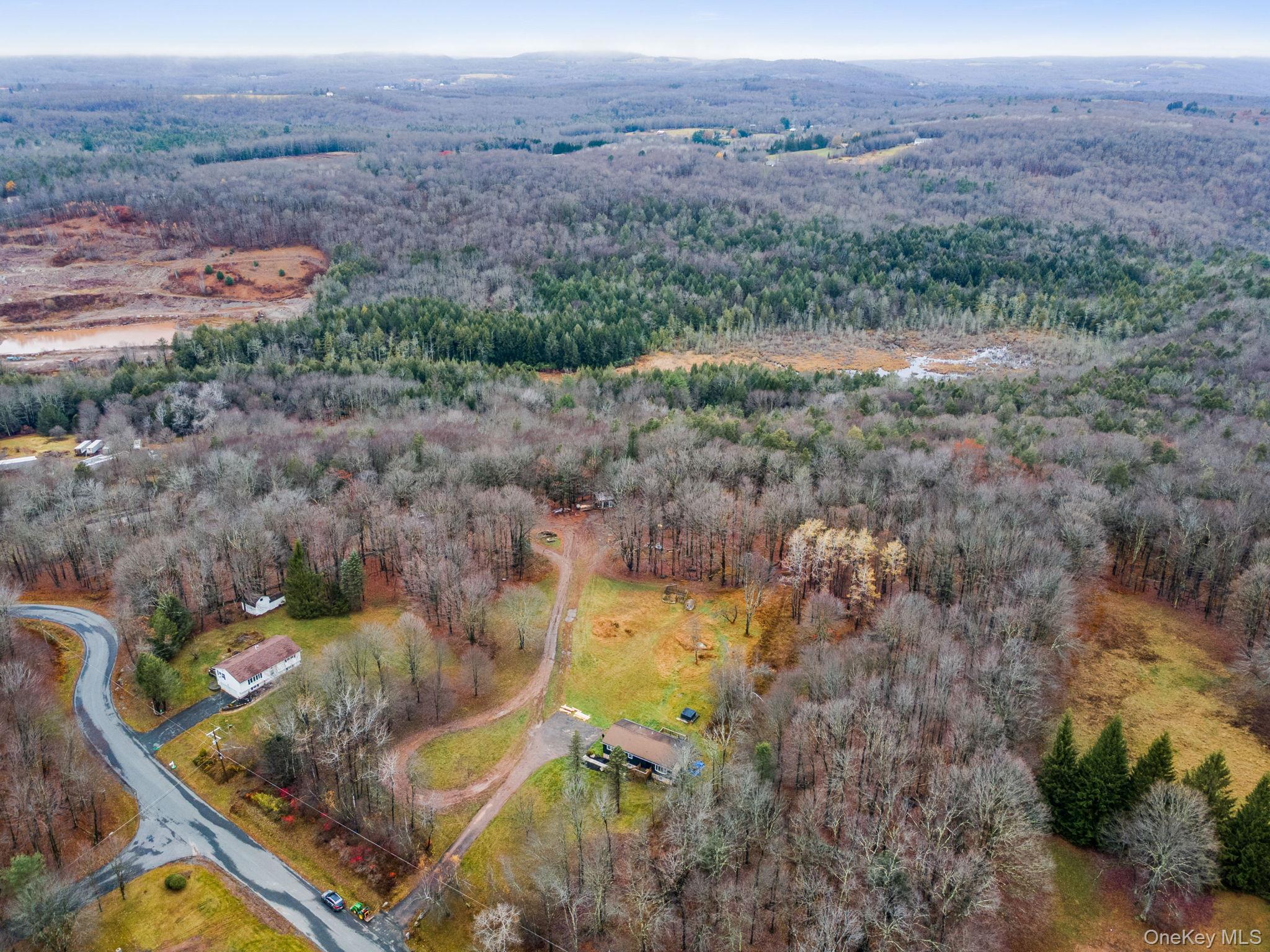 178 Bowers Road Loch Sheldrake, NY 12759 - Photo 37 of 47 an aerial view of residential house with outdoor space
