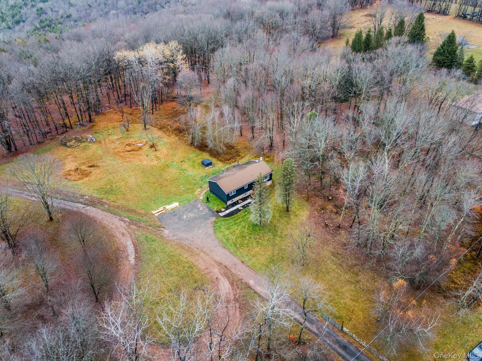 178 Bowers Road Loch Sheldrake, NY 12759 - Photo 40 of 47 a view of a yard with large trees