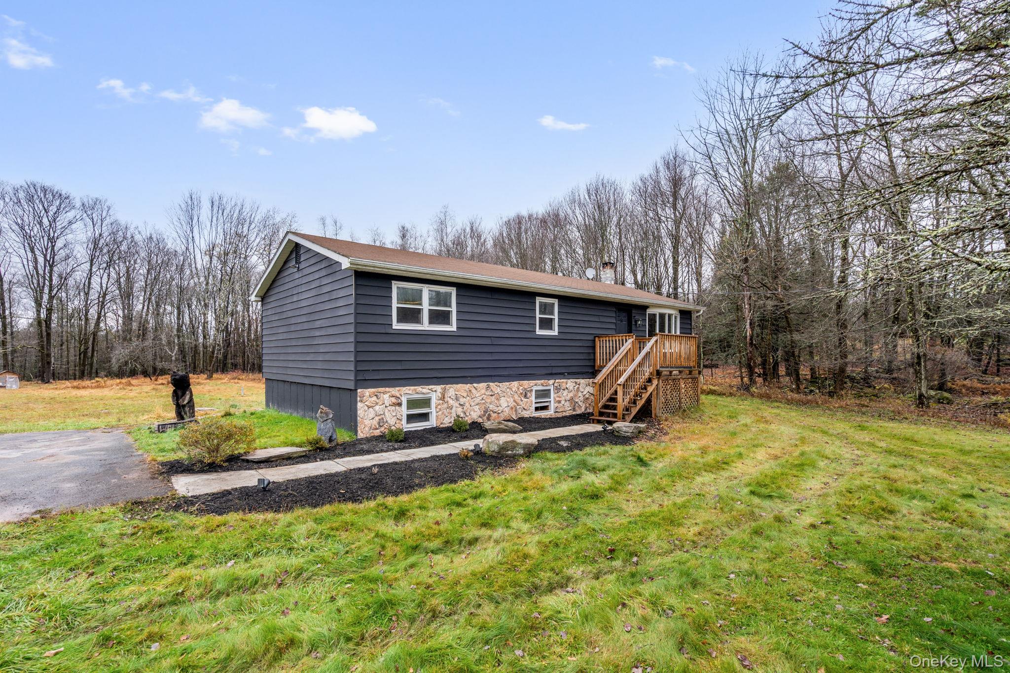 178 Bowers Road Loch Sheldrake, NY 12759 - Photo 44 of 47 a view of backyard with a garden and entertaining space
