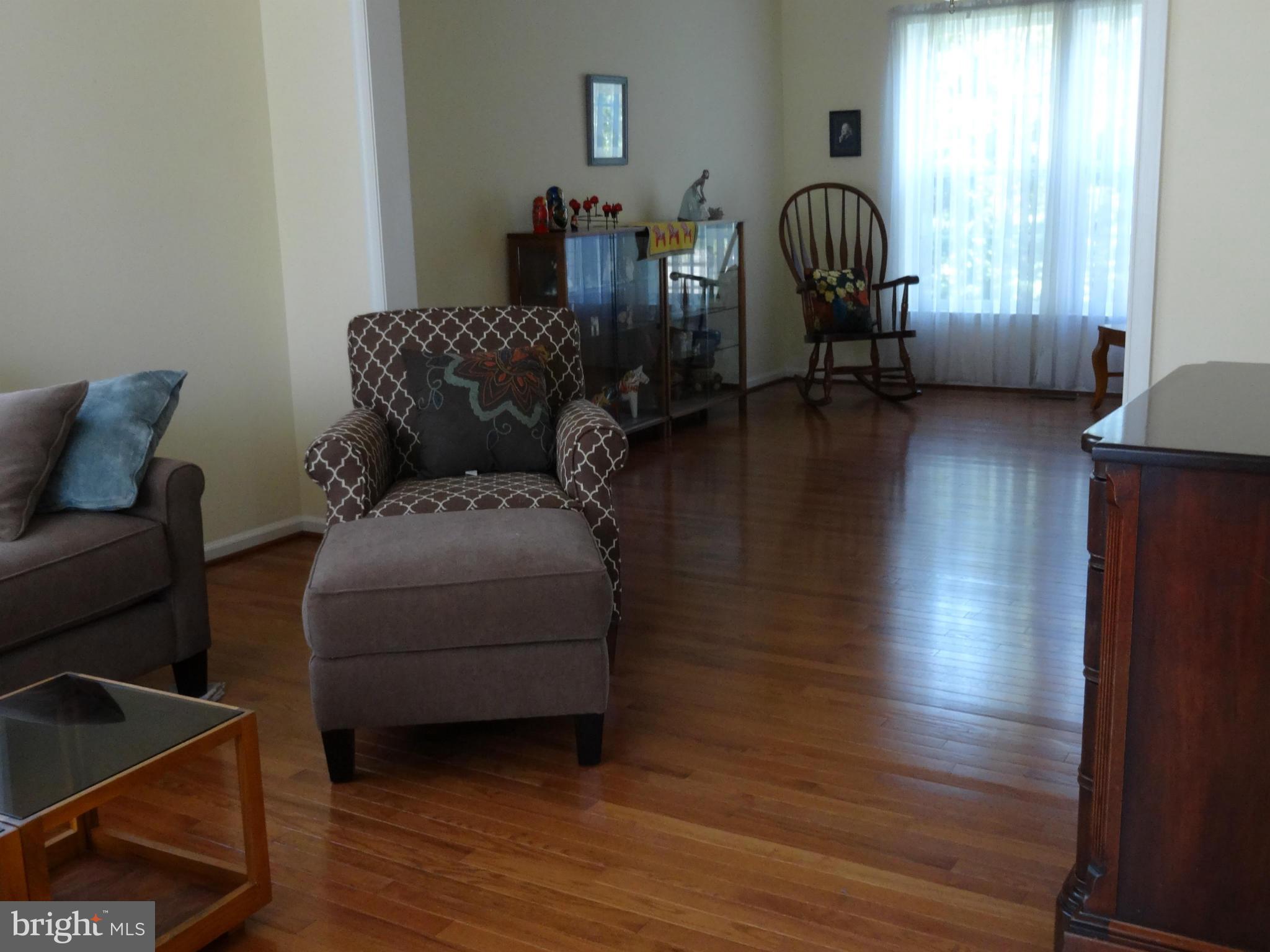 1753 Castle Rock Road Frederick, MD 21701 - Photo 18 of 30 Living Room/Dinning room W/ wood floor