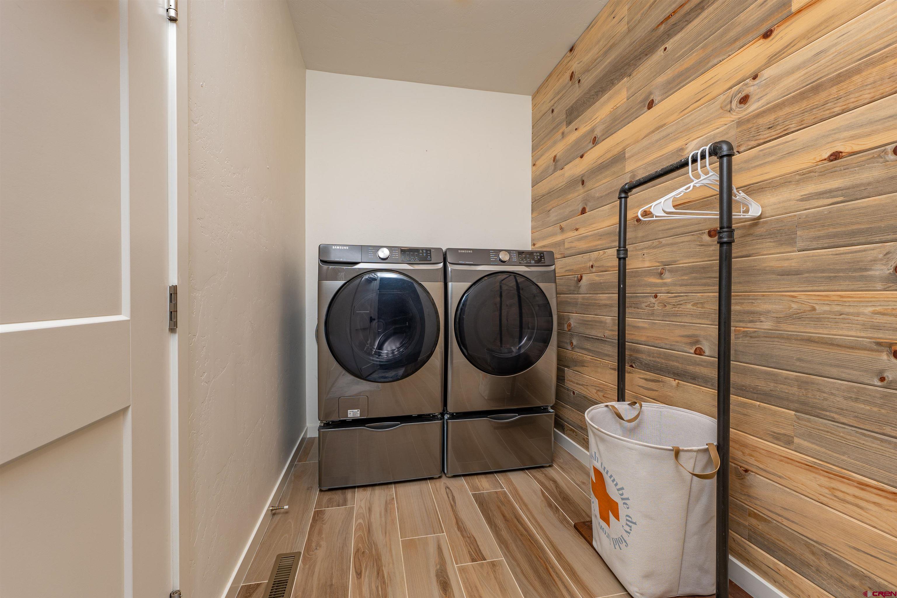 74 Prospector Avenue Durango, CO 81301 - Photo 23 of 30 a view of a balcony with wooden floor