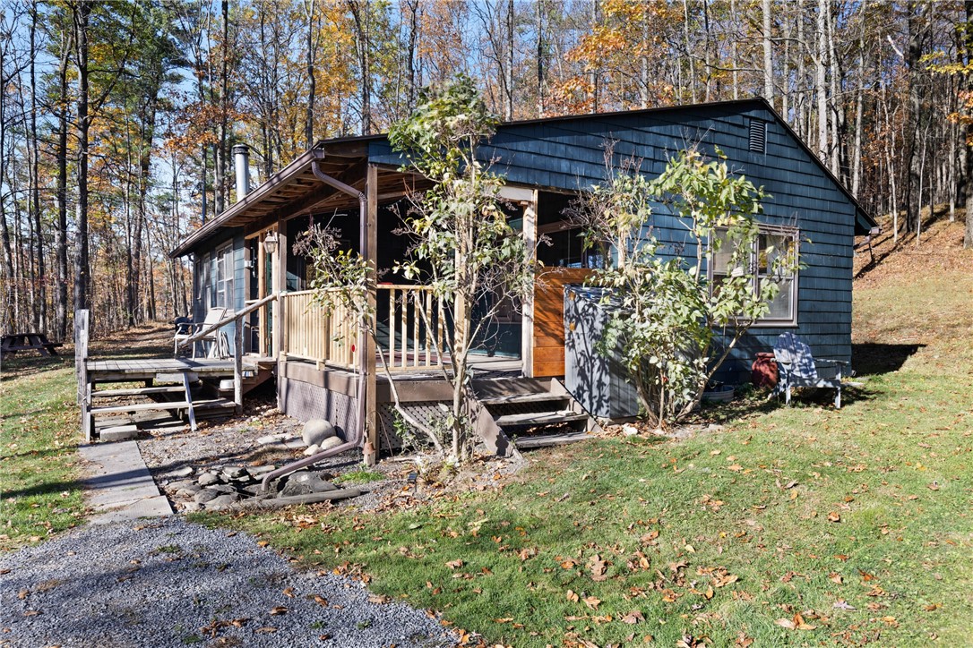 7654 West Hall Road Bristol, NY 14424 - Photo 2 of 39 FRONT SIDE VIEW