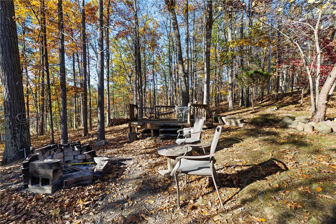 7654 West Hall Road Bristol, NY 14424 - Photo 35 of 39 LOWER DECK/FIRE PIT AREA