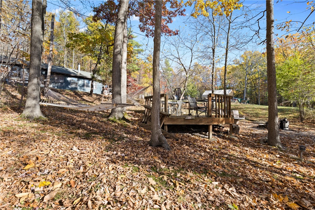7654 West Hall Road Bristol, NY 14424 - Photo 36 of 39 LOWER DECK/FIRE PIT AREA