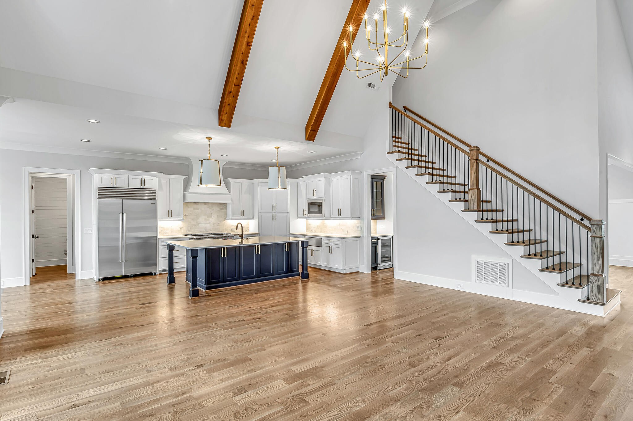 1891 Traditions Circle Franklin, TN 37067 - Photo 18 of 50 a room with stainless steel appliances a kitchen view and wooden floor