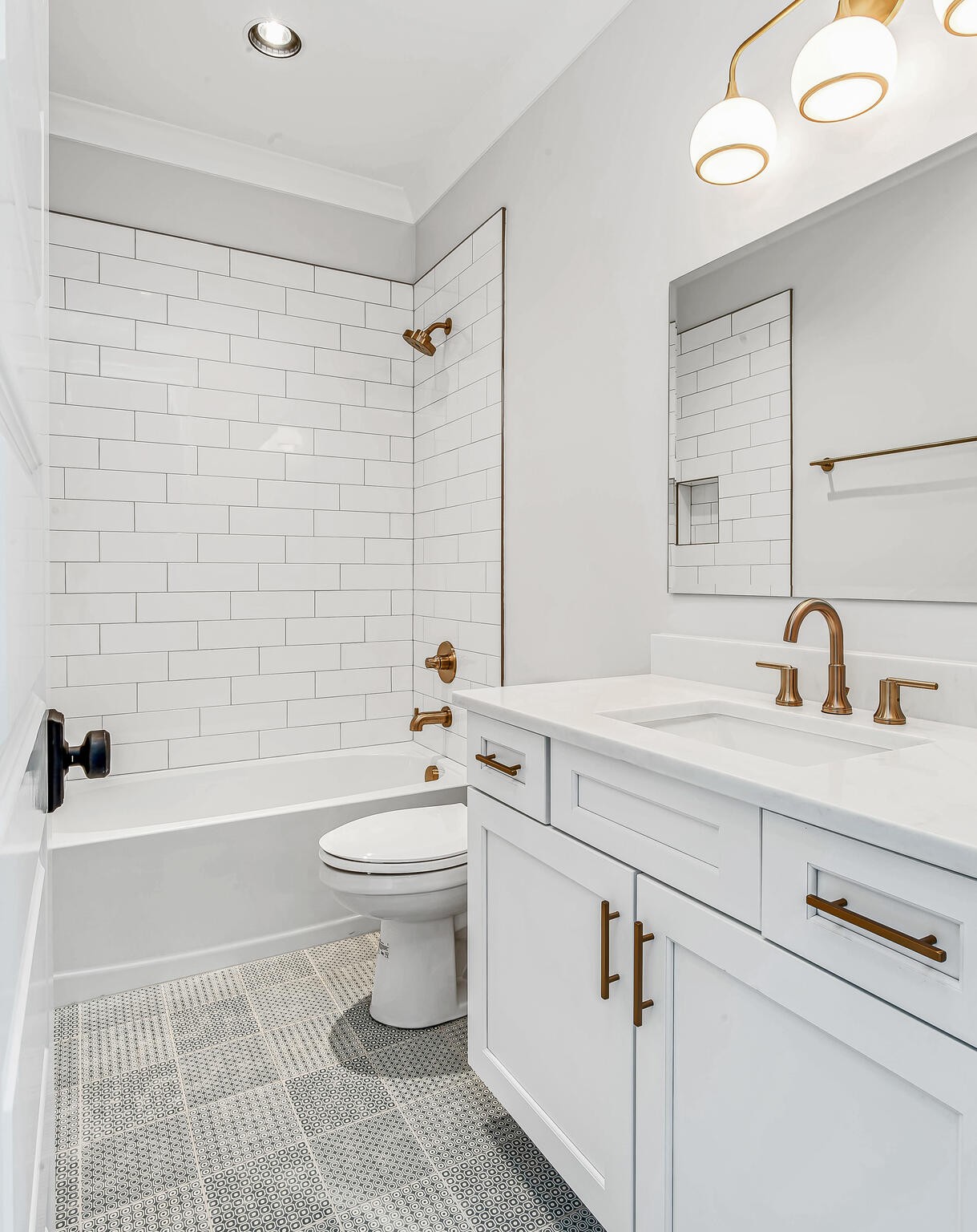 1891 Traditions Circle Franklin, TN 37067 - Photo 42 of 50 a bathroom with a sink a toilet and a bathtub