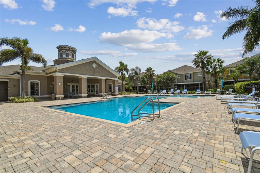 7001 Interbay Boulevard, Unit 134 Tampa, FL 33616 - Photo 73 of 84 a view of a house with swimming pool and sitting area