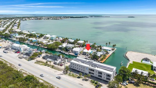 a view of a city from a lake
