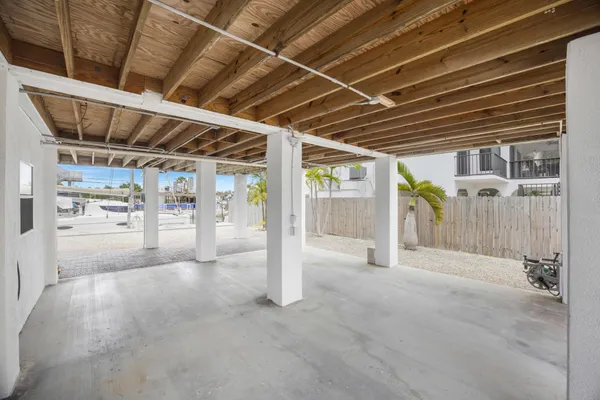 a view of a city with an ocean