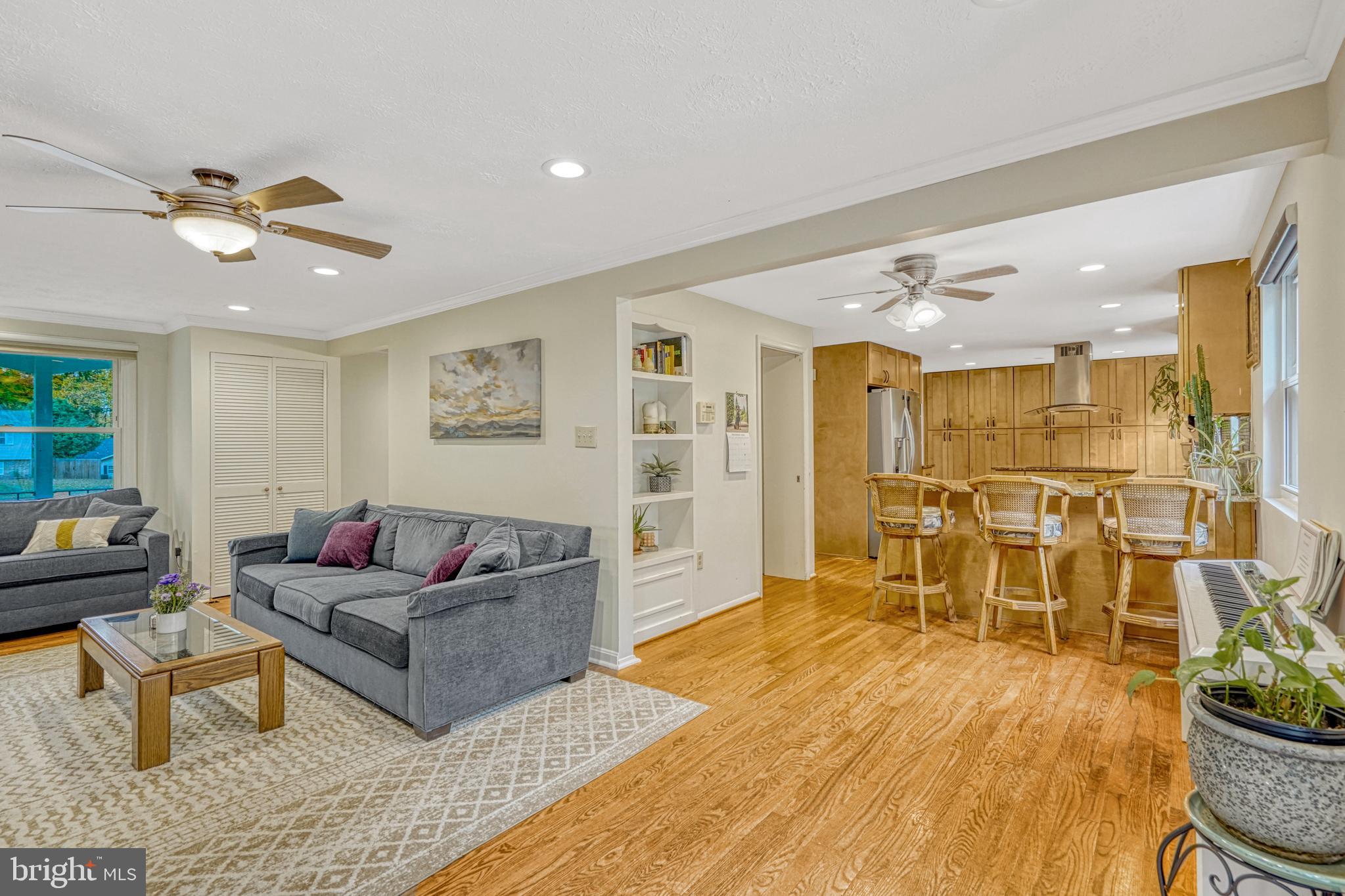 16083 Radburn Street Woodbridge, VA 22191 - Photo 15 of 63 Kitchen and Living Room