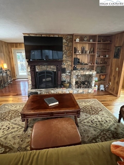 114 Lady Slipper Loop Newland, NC 28657 - Photo 7 of 50 a living room with furniture pool table and a fireplace