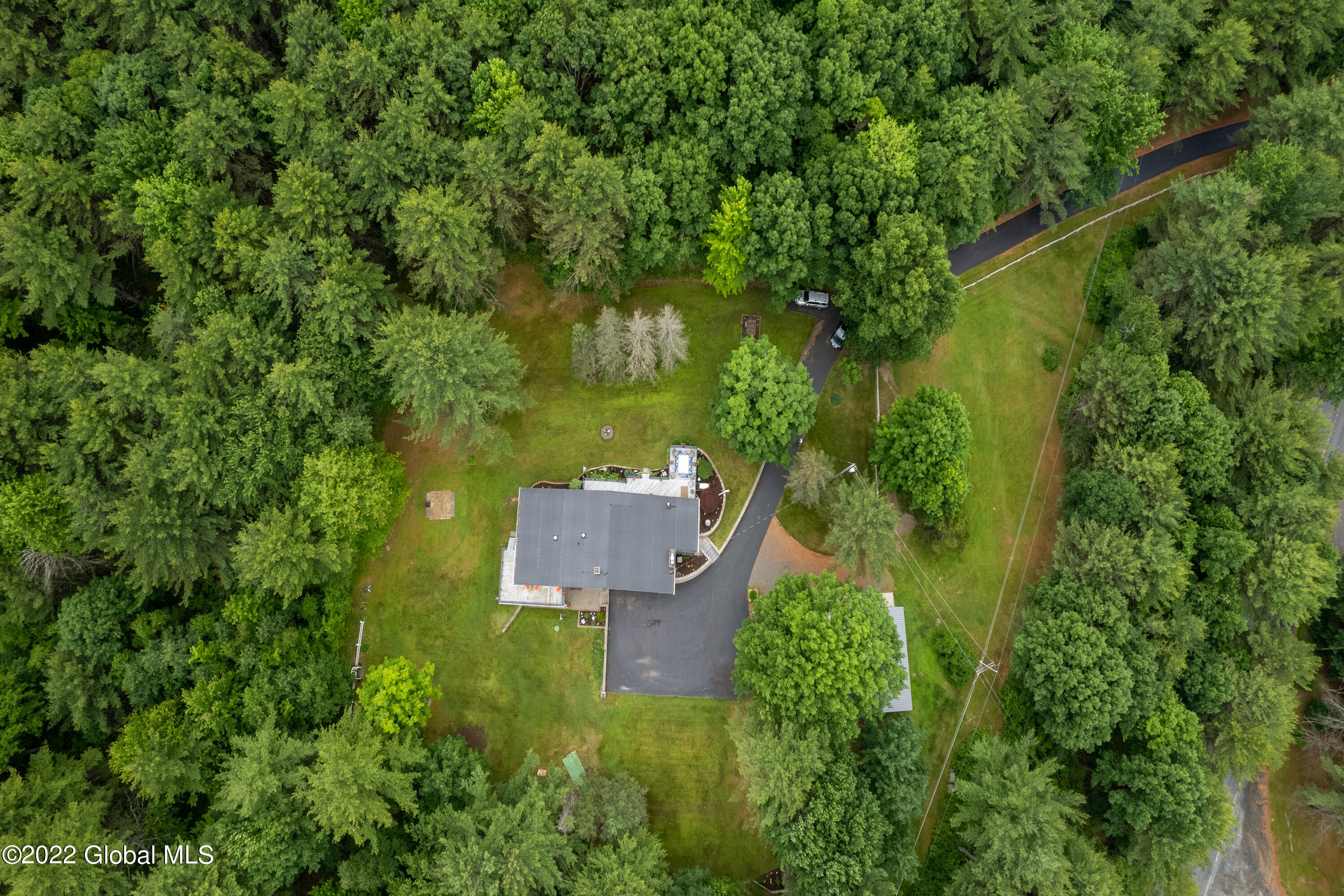 From above
