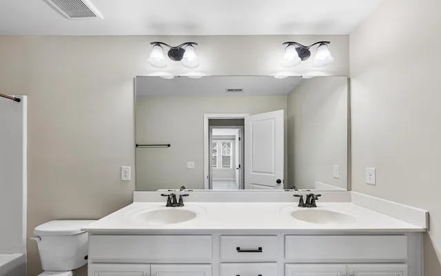 a bathroom with a sink and a toilet