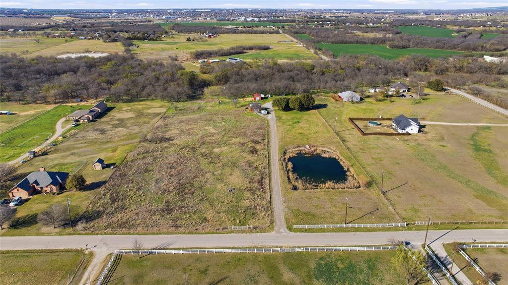 14529 County Road 511 Venus, TX 76084 - Photo 32 of 33 Aerial view of property's location with rural landscape and a large body of water