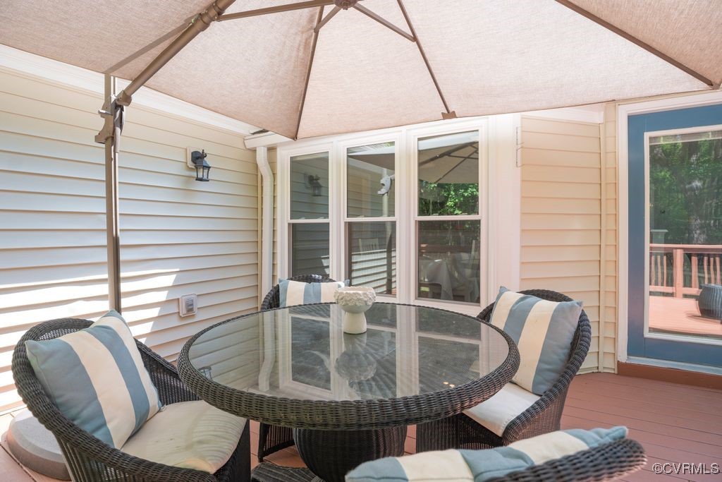 15300 Houndmaster Circle Midlothian, VA 23112 - Photo 42 of 48 a dining room with furniture and wooden floor