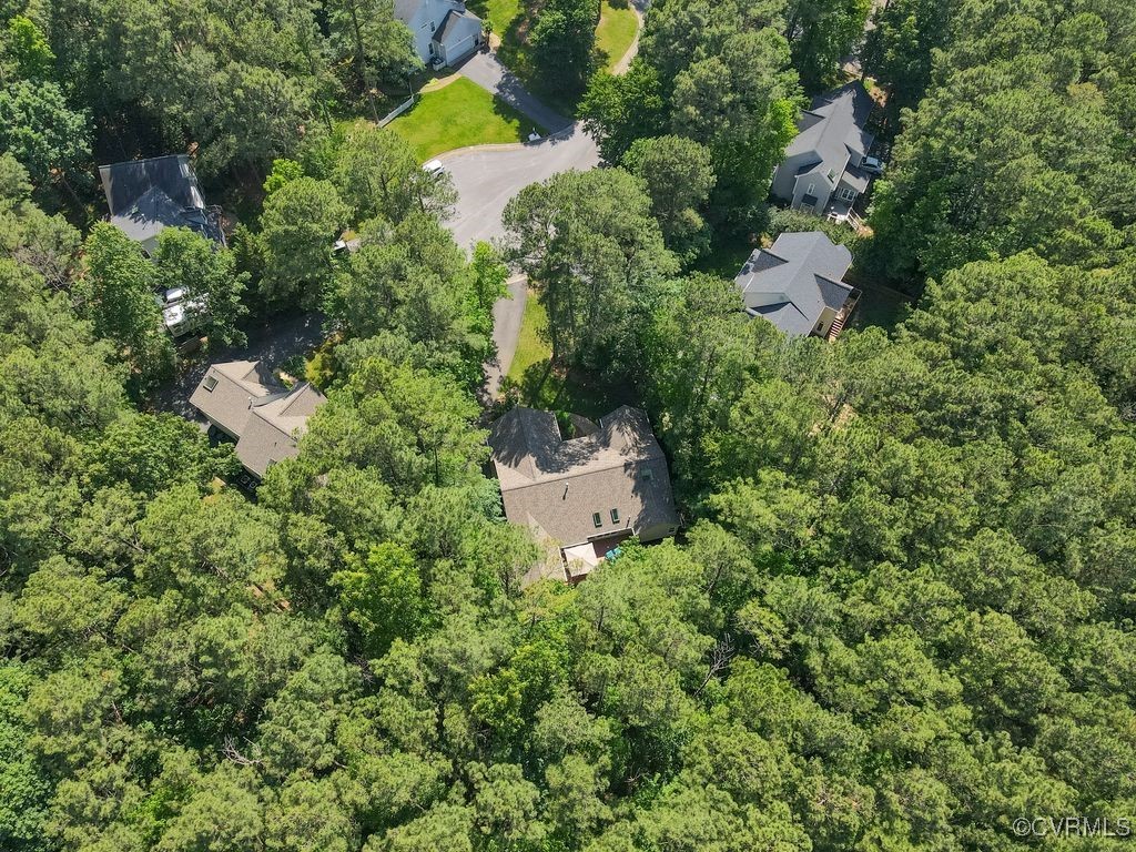 15300 Houndmaster Circle Midlothian, VA 23112 - Photo 48 of 48 an aerial view of a house with a yard and outdoor space