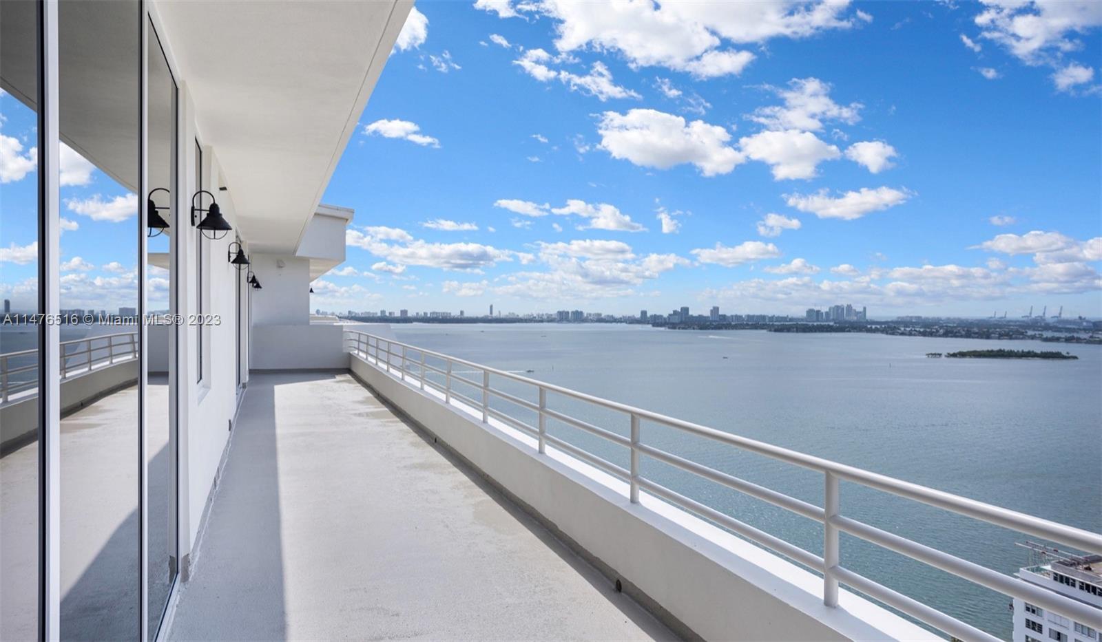 555 Northeast 34th Street, Unit PH5 Miami, FL 33137 - Photo 1 of 29 a view of a terrace