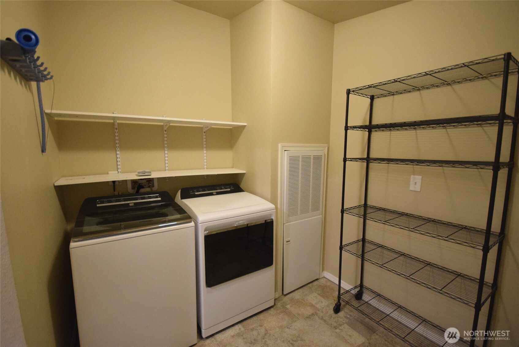 375 Dungeness Meadows Sequim, WA 98382 - Photo 13 of 27 a utility room with dryer and washer