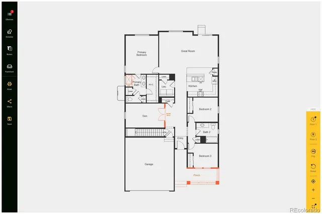 a picture of a counter top space