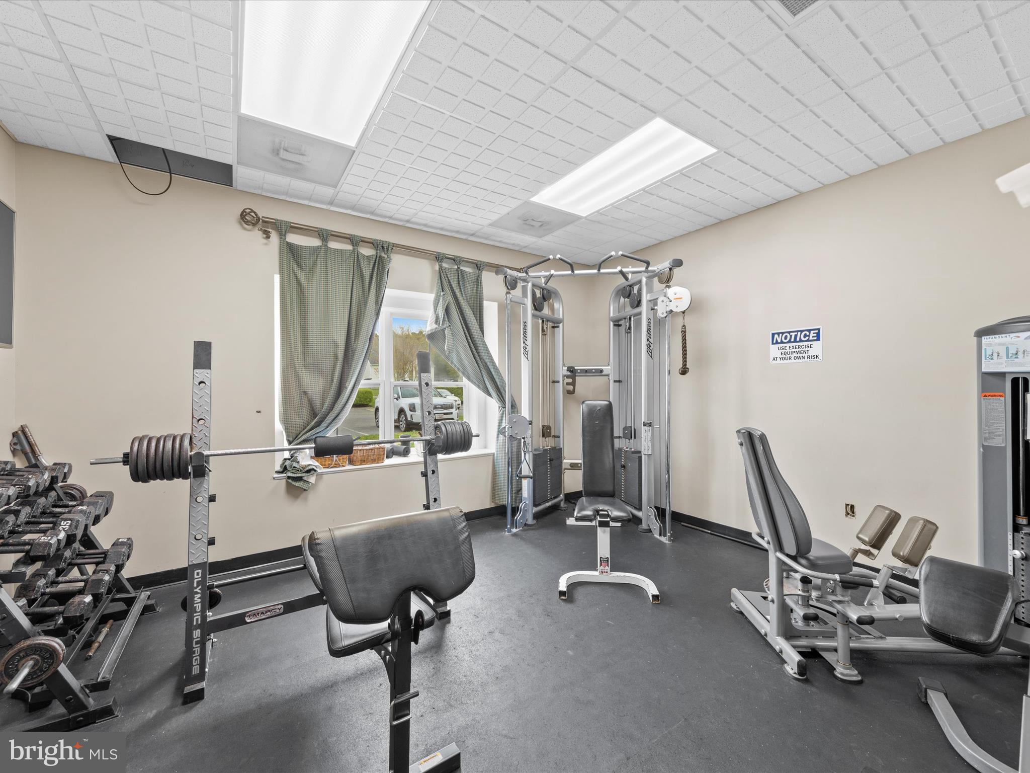 165 Intrepid Lane Berlin, MD 21811 - Photo 41 of 46 a view of a room with gym equipment