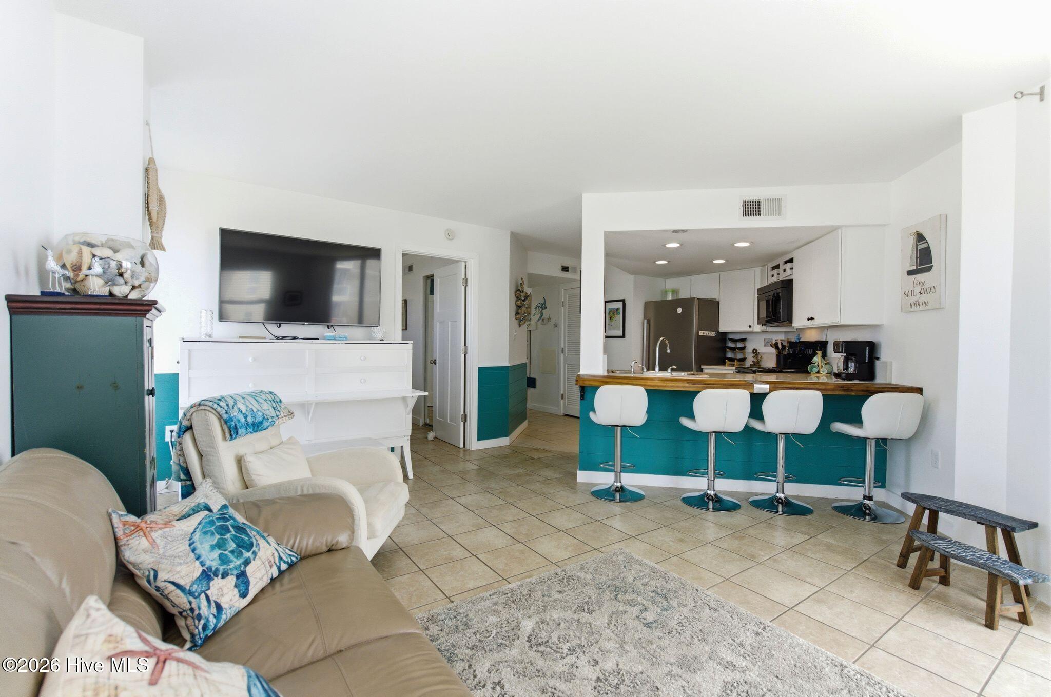 2000 New River Inlet Road, Unit 3201 North Topsail Beach, NC 28460 - Photo 14 of 65 Looking back from Living area