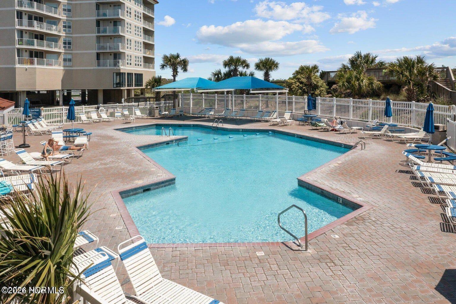 2000 New River Inlet Road, Unit 3201 North Topsail Beach, NC 28460 - Photo 31 of 65 Pool Area 1