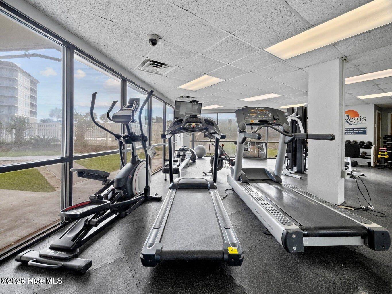 2000 New River Inlet Road, Unit 3201 North Topsail Beach, NC 28460 - Photo 43 of 65 Fitness Center 2