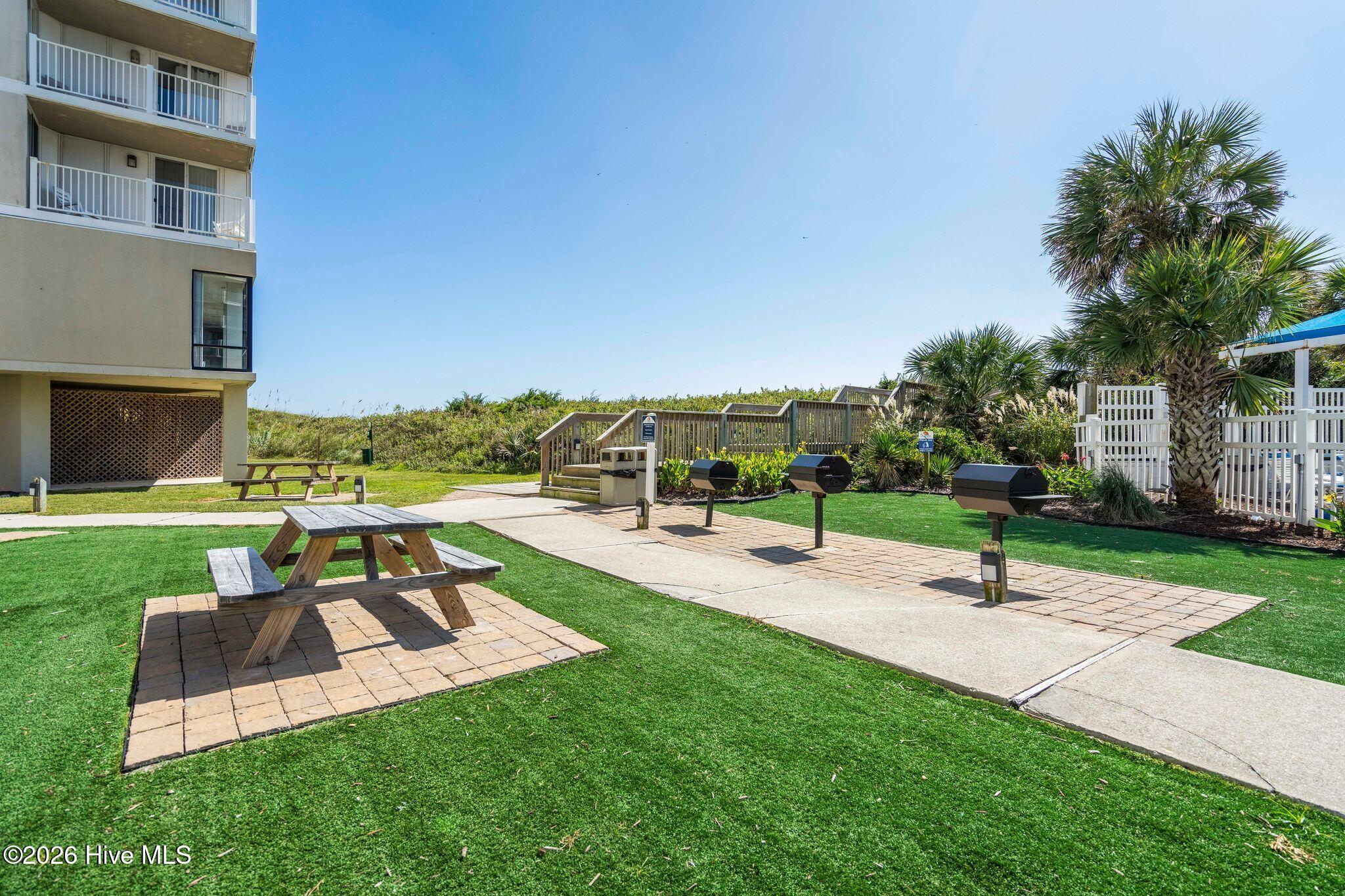 2000 New River Inlet Road, Unit 3201 North Topsail Beach, NC 28460 - Photo 51 of 65 Grilling area