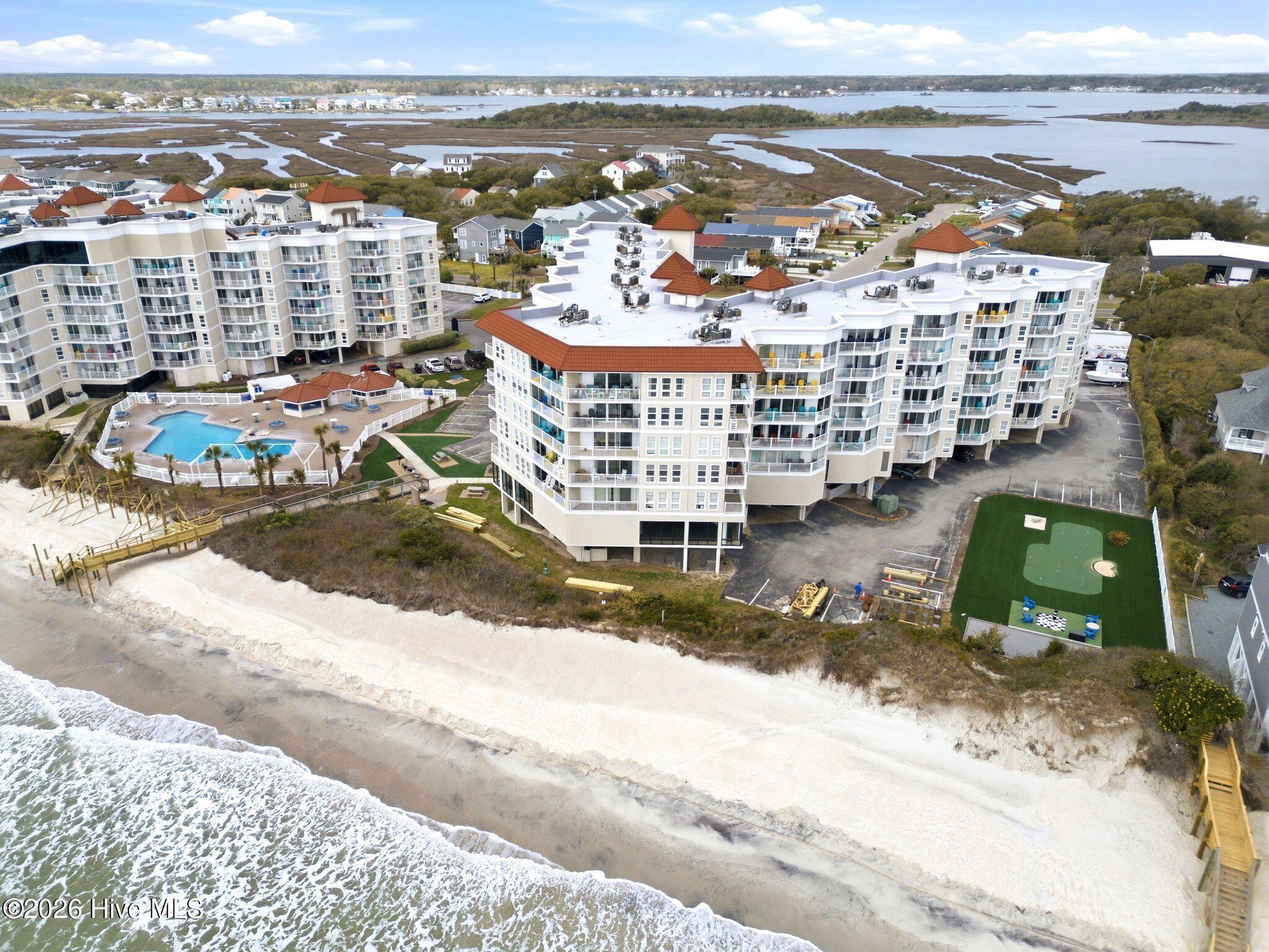 2000 New River Inlet Road, Unit 3201 North Topsail Beach, NC 28460 - Photo 61 of 65 Building 3 from Ocean