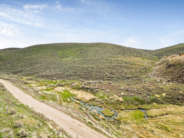 View of mountain background