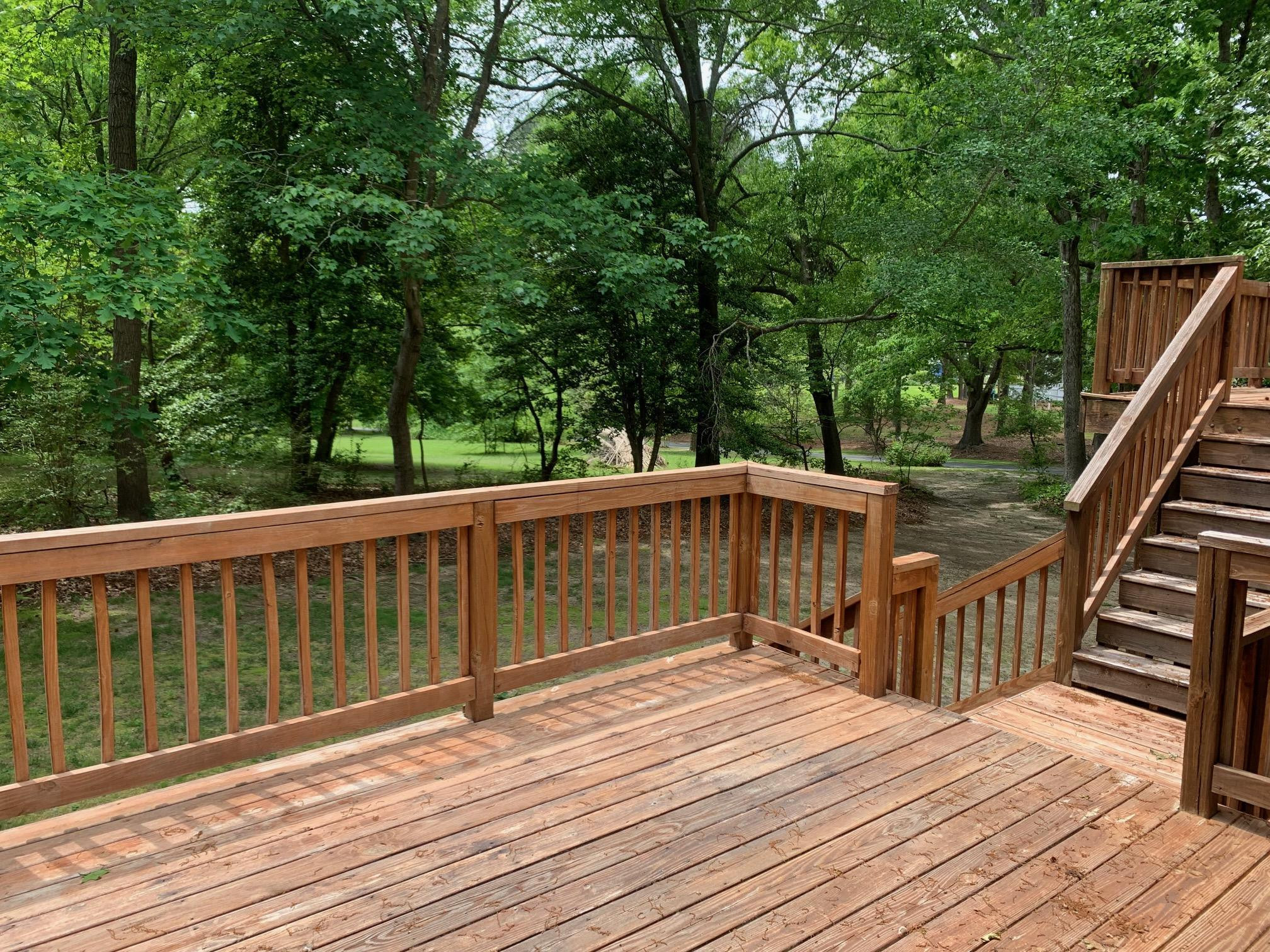 3024 Old Crews Road Raleigh, NC 27616 - Photo 12 of 13 a view of deck with wooden floor and fence